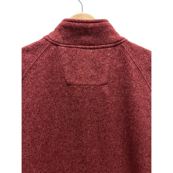 Carhartt Kentwood Burgandy Fleece Full Zip Vest - Picture 7 of 7